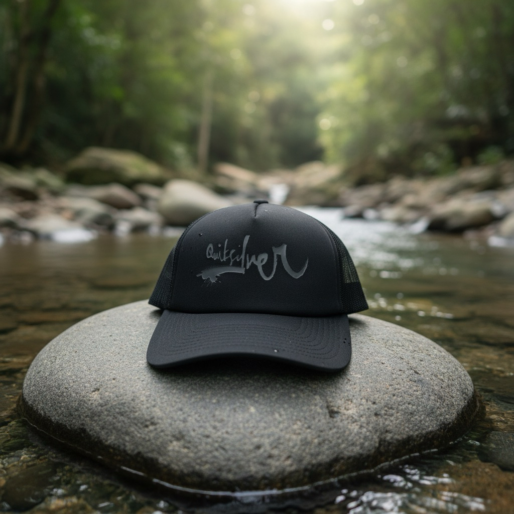 Topi Quiksilver dna trucker Black