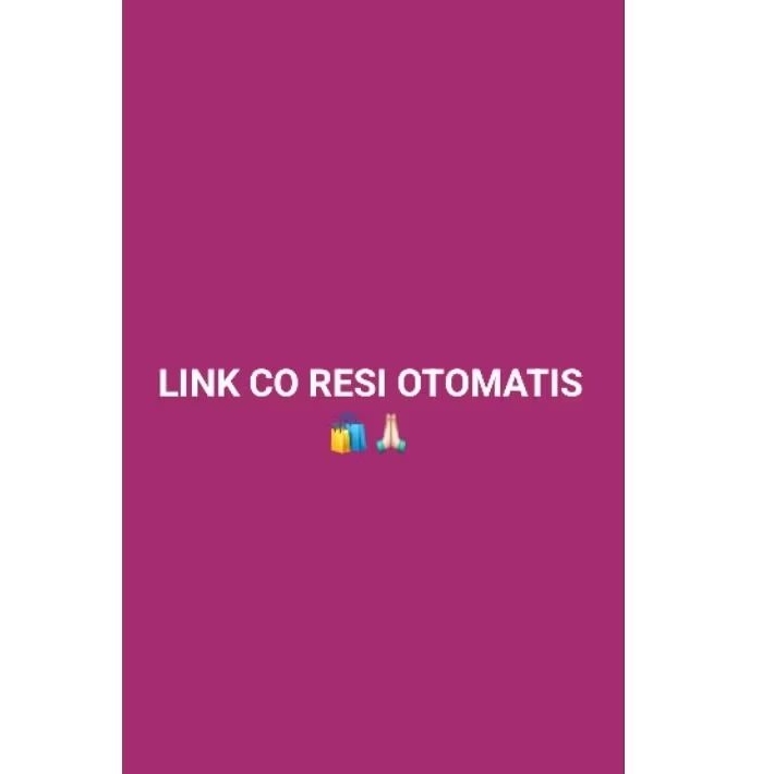 LINK RESI OTOMATIS BY QHY SHOPP