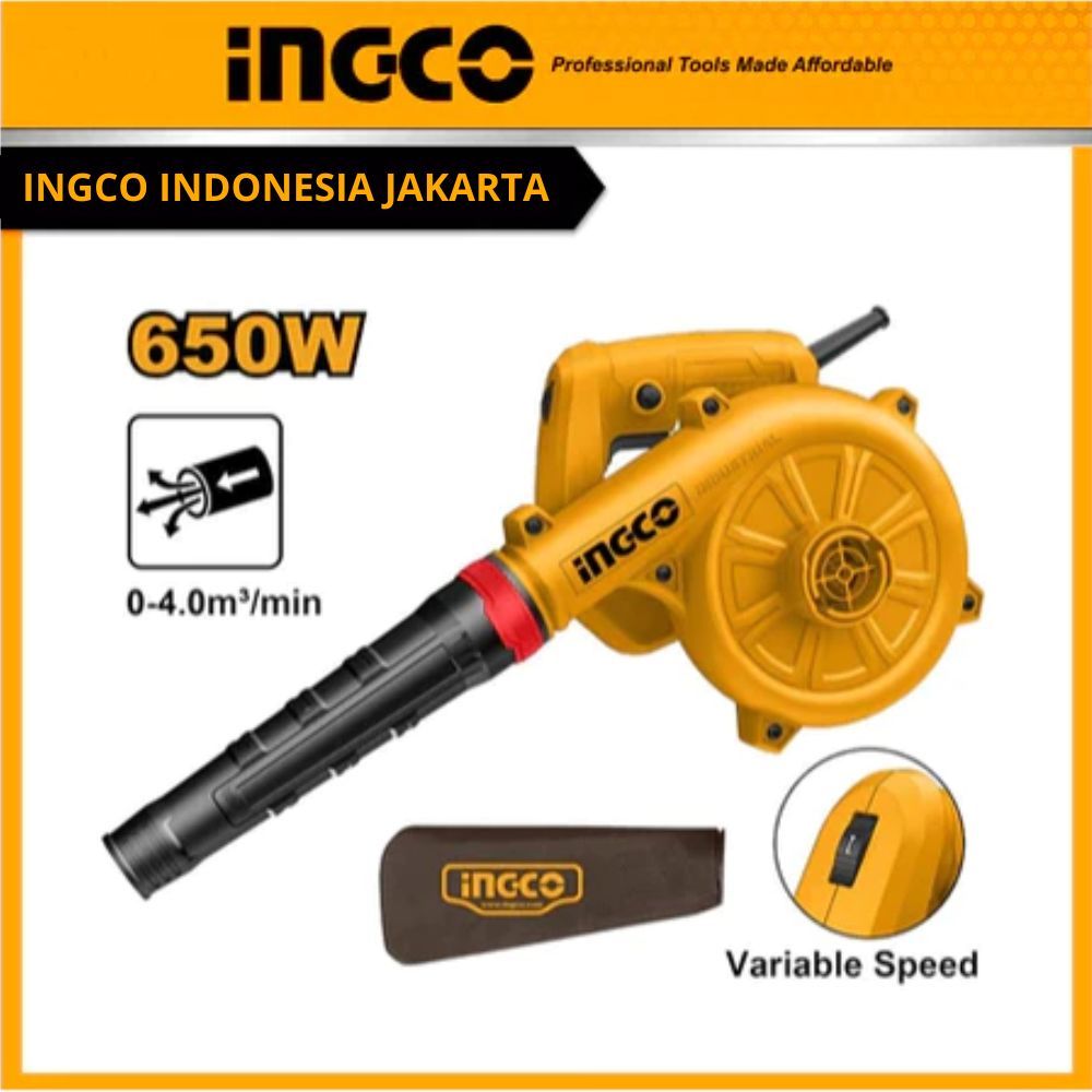 Mesin Aspirator Blower Variable Speed 650 Watt INGCO AB6038