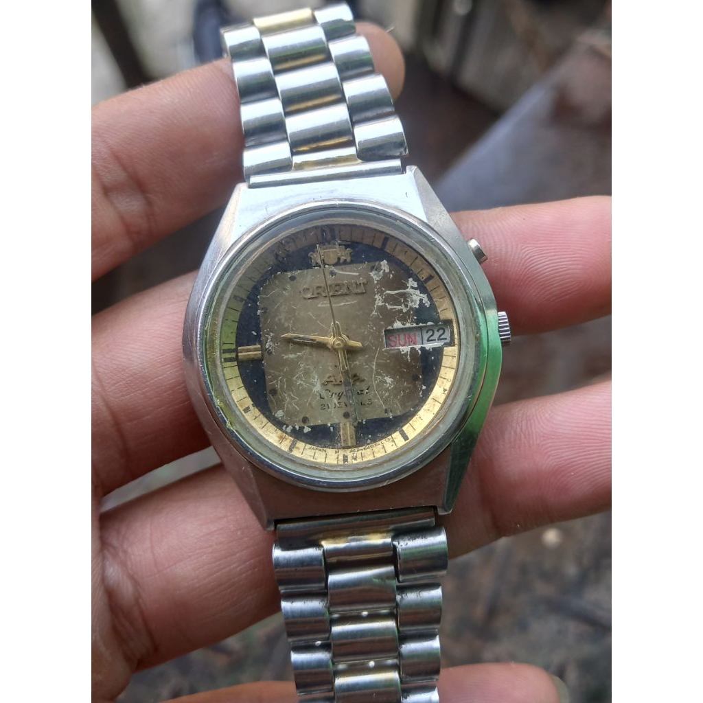 jam lawas vintage rare orient