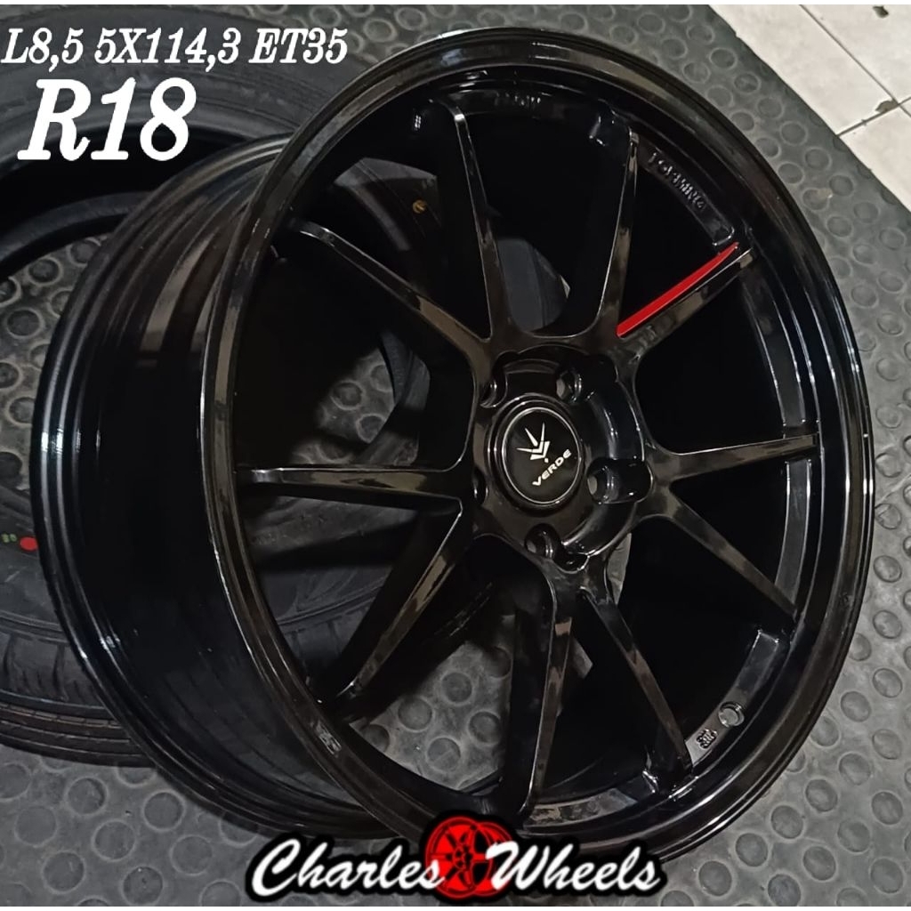 JUAL VELG REP LENZO R18 5X114,3 + ban 225/60 r18 savero INNOVA REBON ZENIX CX5 DLL
