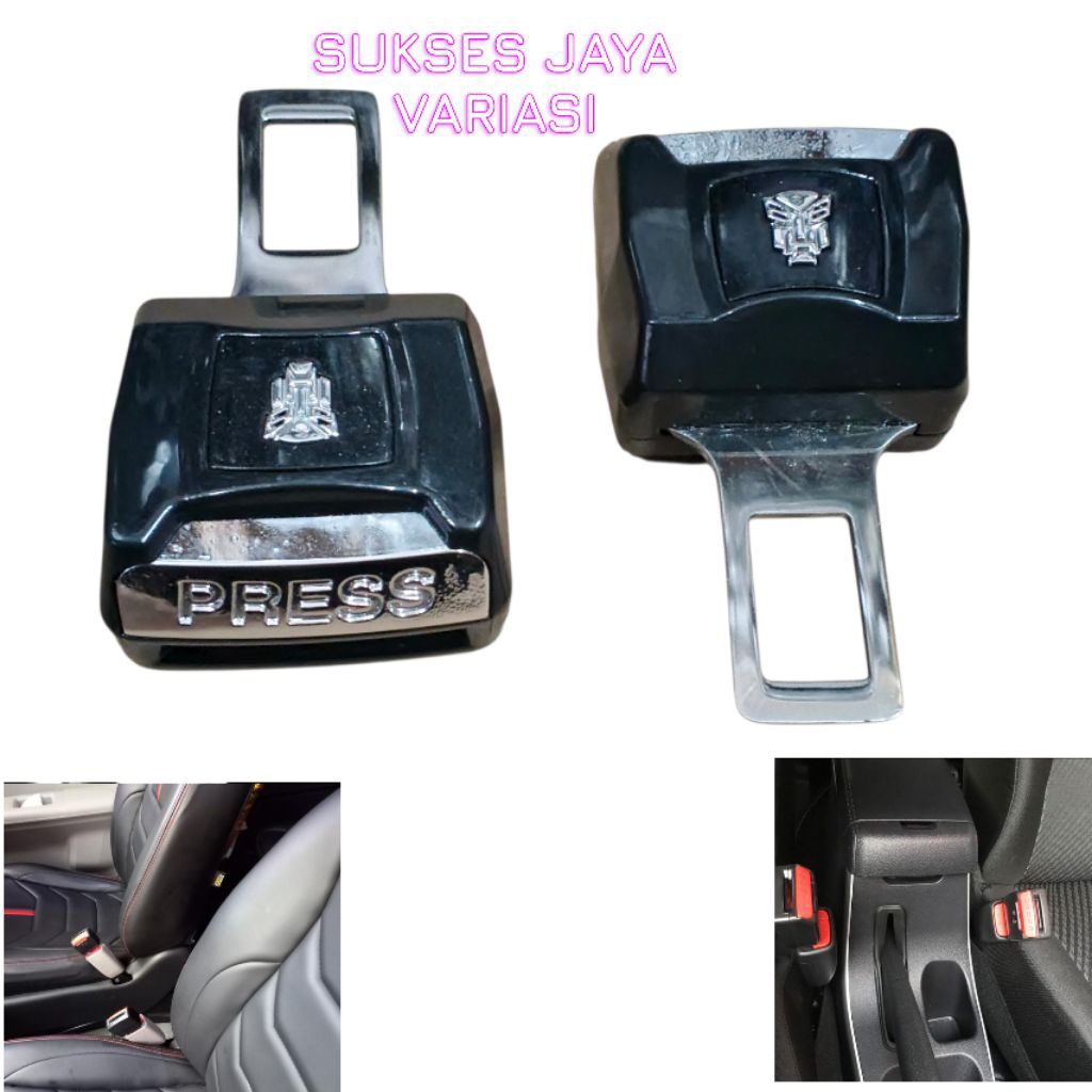 COLOKAN SAFETY BELT 2 FUNGSI MOBIL WULING ALMAZ/ CONFERO TRANSFORMER
