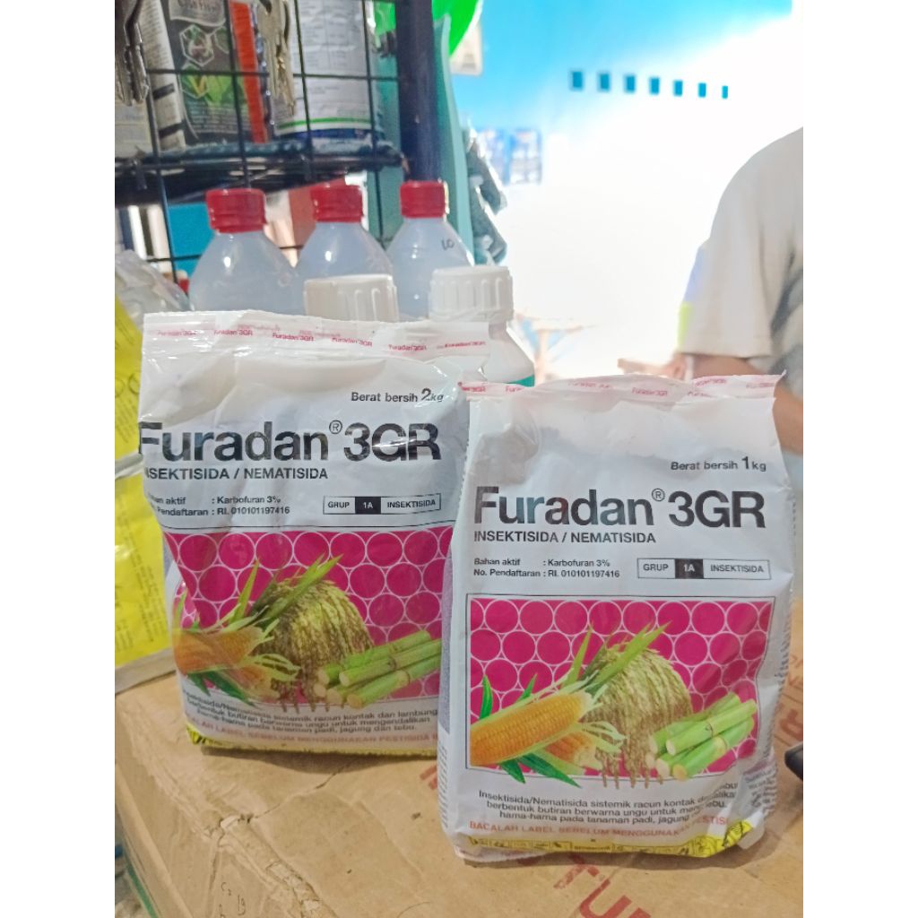 1KG, 2KG FURADAN 3GR INSEKTISIDA Pembasmi Hama Tanah Barang ASLI