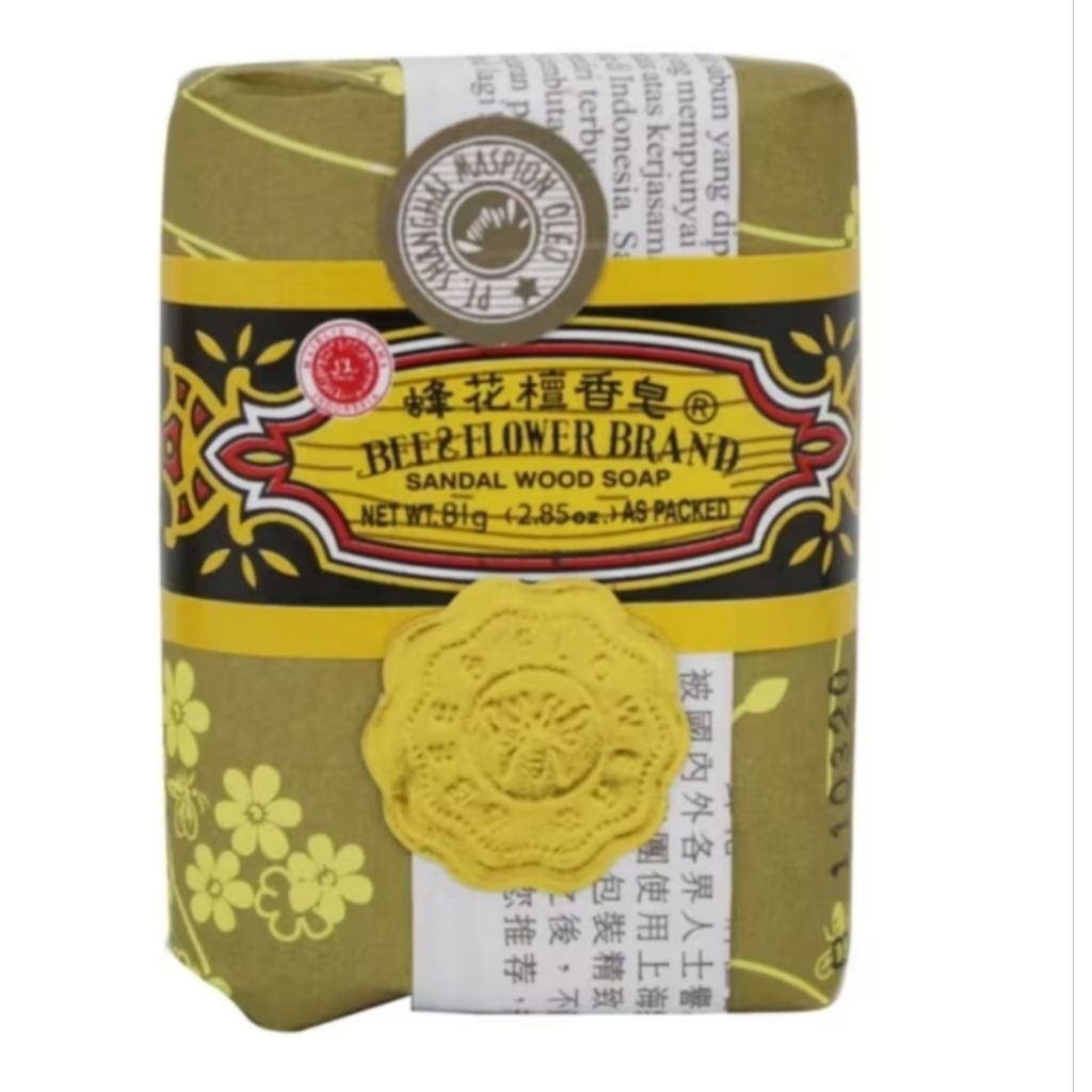 Sabun mandi Batang Bee & Flower soap/ cap Tawon 81 gram Halal