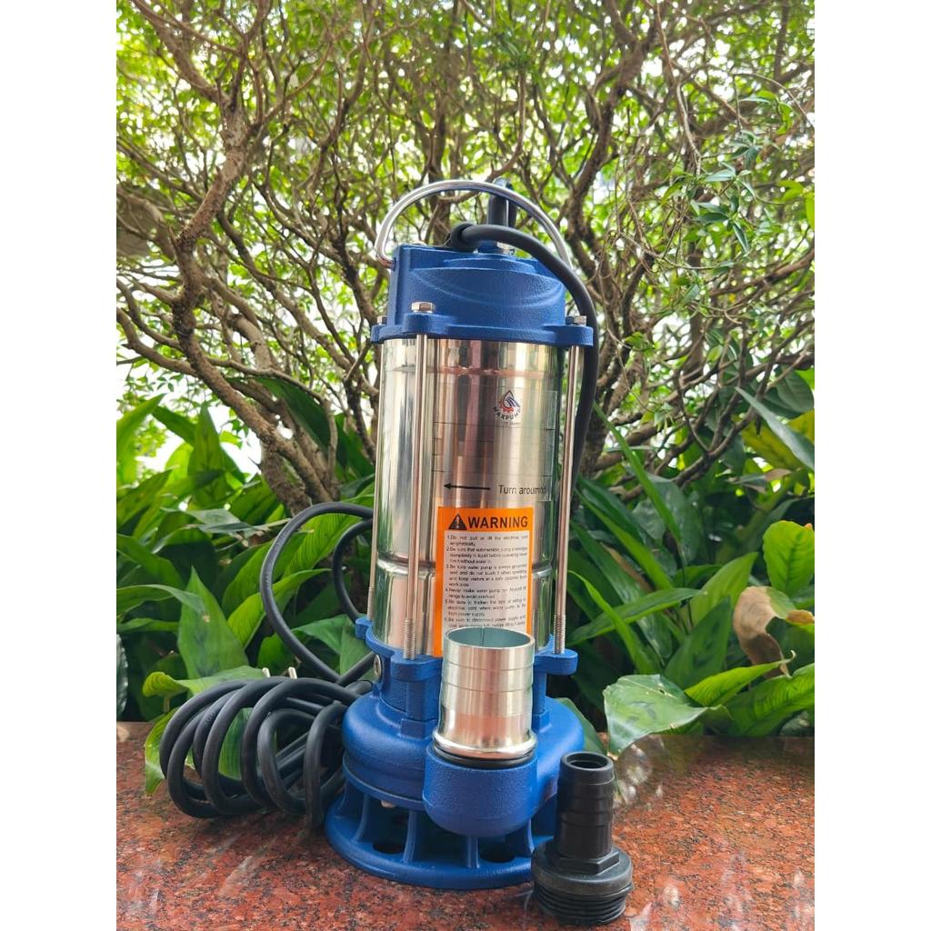 MAXPUMP Pompa Celup Air Kotor Mesin Pompa Air kolam ikan Pompa Celup 1inch 180watt Kuras Banjir Kola