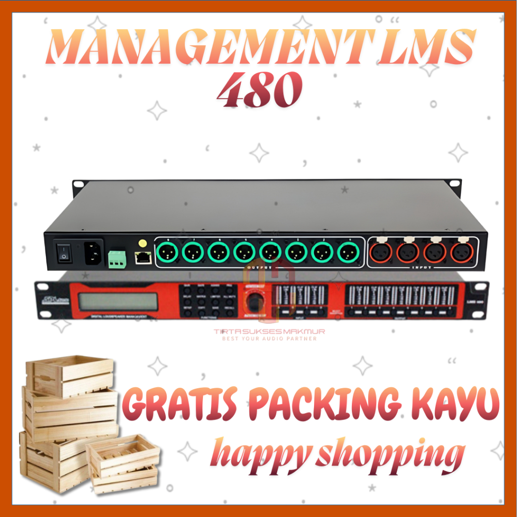 Management Dlms SPL Audio Digital Loudspeaker LMS 480