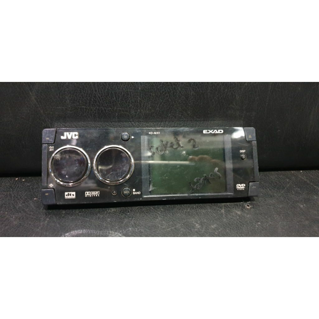Front Face Head Unit JVC monitor single din KD-AVX1 Exad