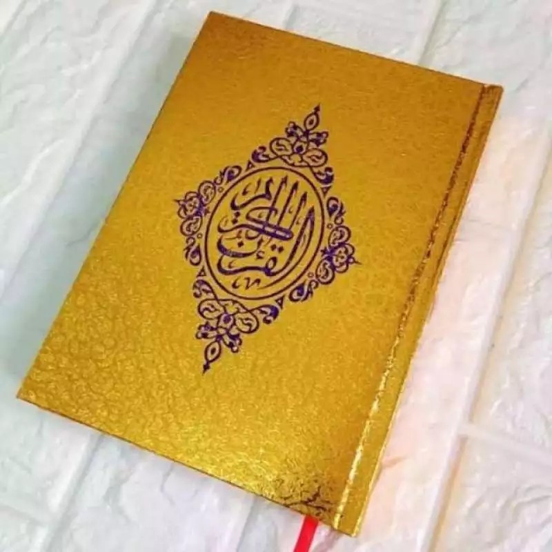 Mushaf Al-Qur'an Besar Eksklusif - Sampul Emas BONUS Kalam Penunjuk Ngaji