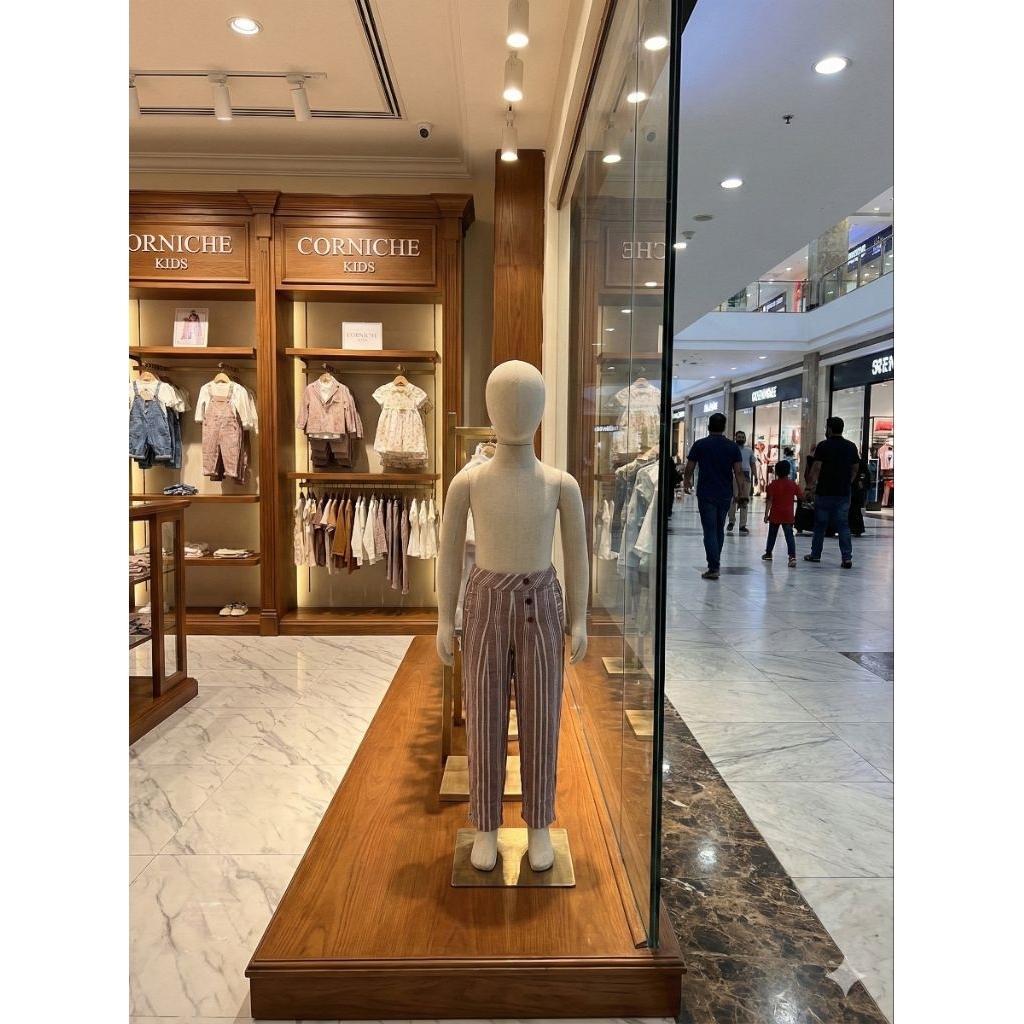 Corniche baggy button pants kids