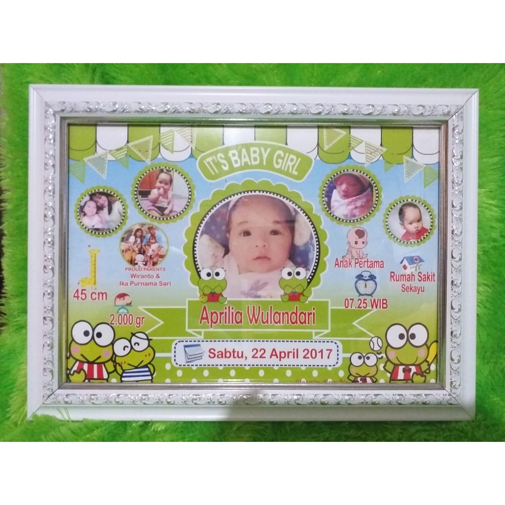 biodata baby/biodata anak