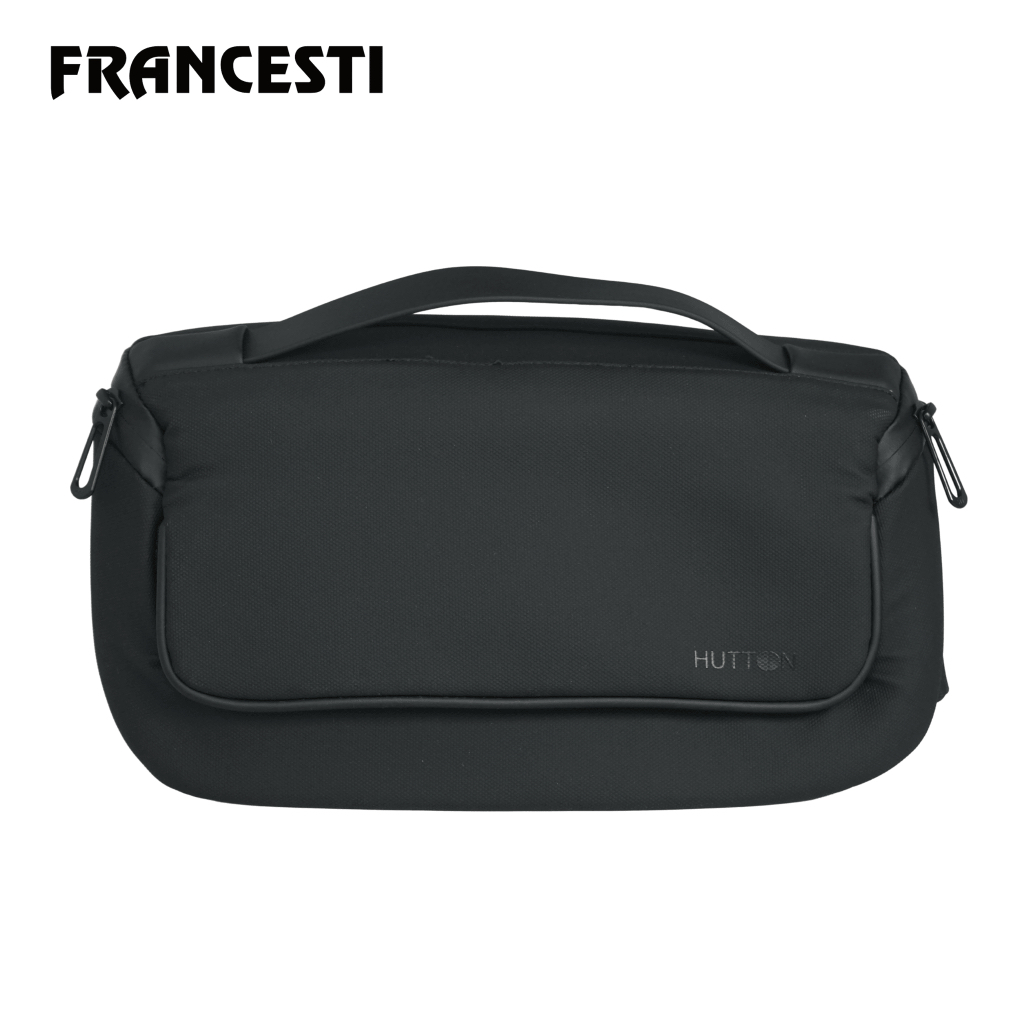 Francesti Tas Pria/Wanita Waterproof 9699 Waist Bag Hitam,Tas punggung,Bodypack,Pinggang,Bahu