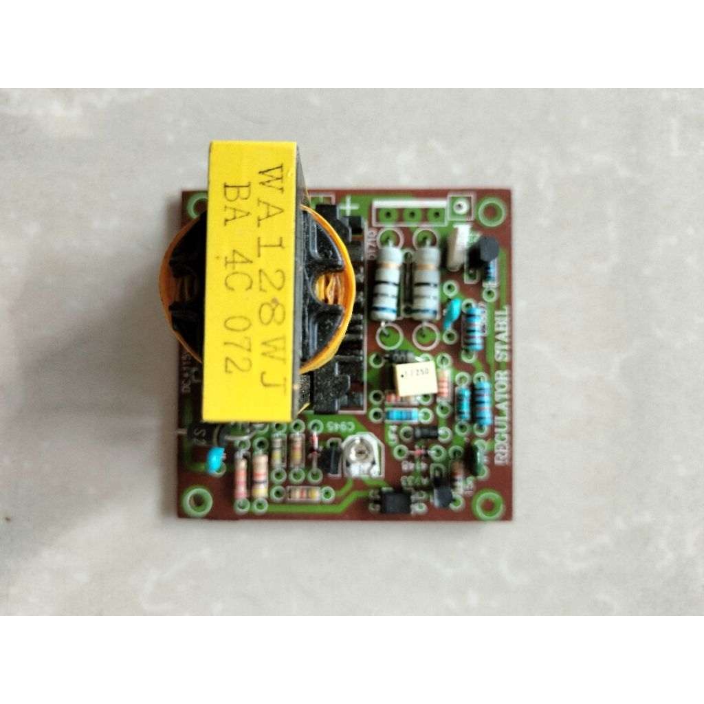 Modul Regulator Power Supply TV Tabung Universal 14 - 21 Inch Stabil WA128WJ Pengganti Mesin TV Chin