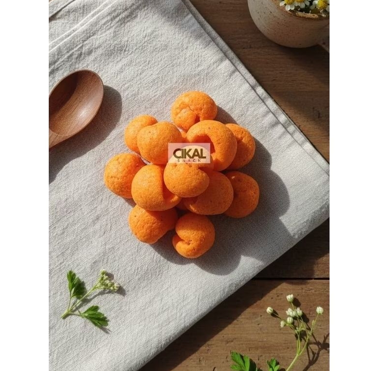 kerupuk rambo kerang pedas daun jeruk