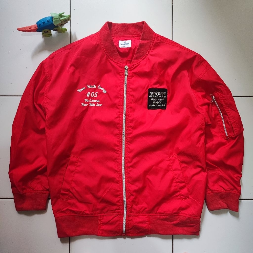 Jaket Bomber Anak Perempuan JELISPOON Original 100% Second Preloved Branded Casual Military Style Wi