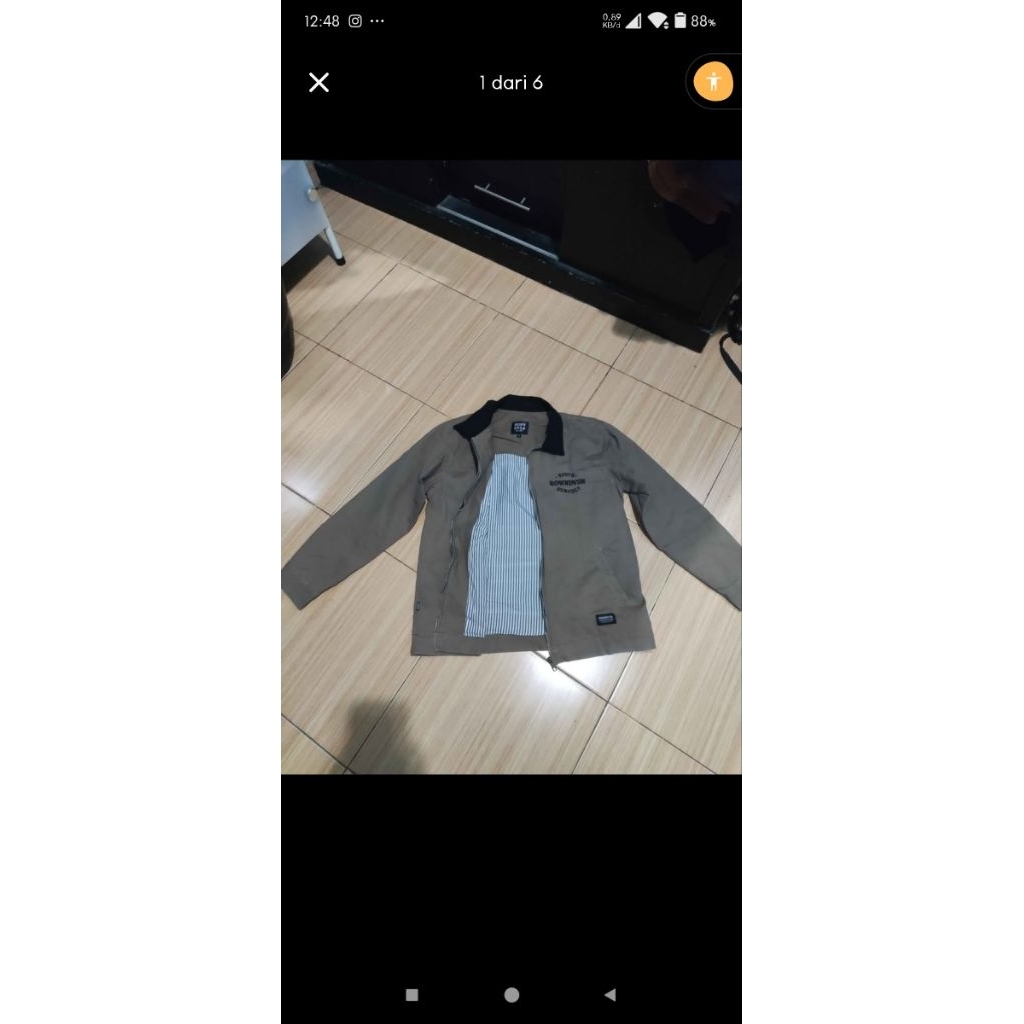 workjacket rowndivision ukuran M