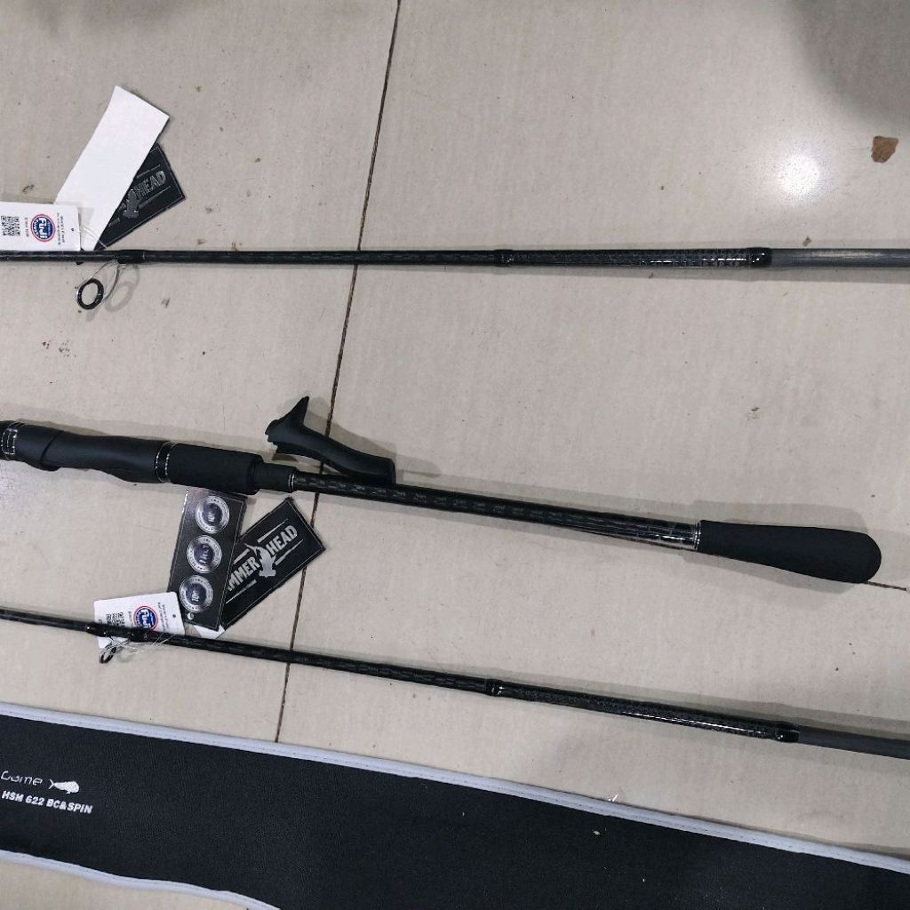 joran hammerhead sea mobile jig for jigging 622 186 cm joran jigging laut bisa overhead bisa spinnin