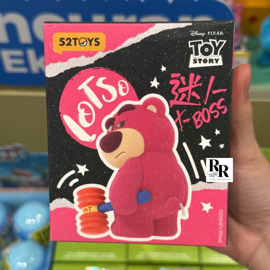 Miniso x Disney - Figuran Lotso / Disney Pixar Toy Story Look Out Lotso Figure Model Blind Box