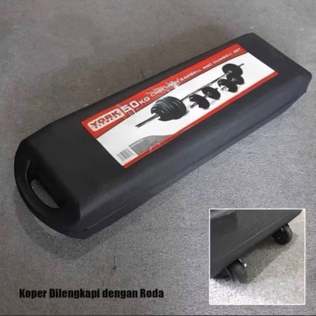 Dumbell set 50kg Dumbell Besi 50kg Dumbell York Set Chrome 50kg