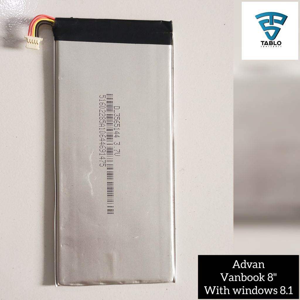 baterai Advan Vanbook 8" With windows 8.1 original copotan hp