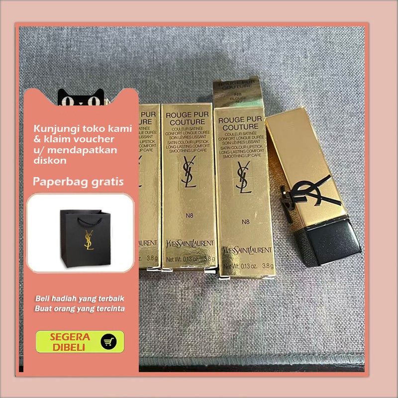 Ysl Lipstick  Original  / Rouge Pur Couture Pure Color-In-Care-Satie