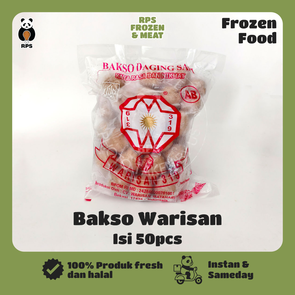 Baso Warisan Isi 50, Bakso Warisan Isi 50, Baso Warisan, Bakso warisan