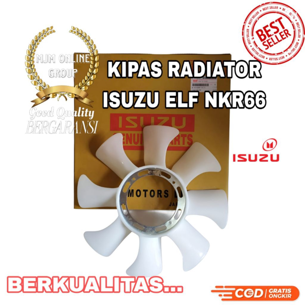 Kipas radiator Isuzu Elf Nkr66 Nkr 66 Bergaransi