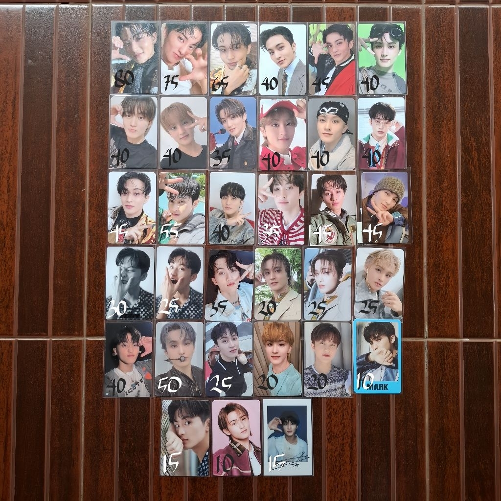 AAB PHOTOCARD MARK LEE 127 DREAM MAUNG CUBIT PIPI KECEBUR