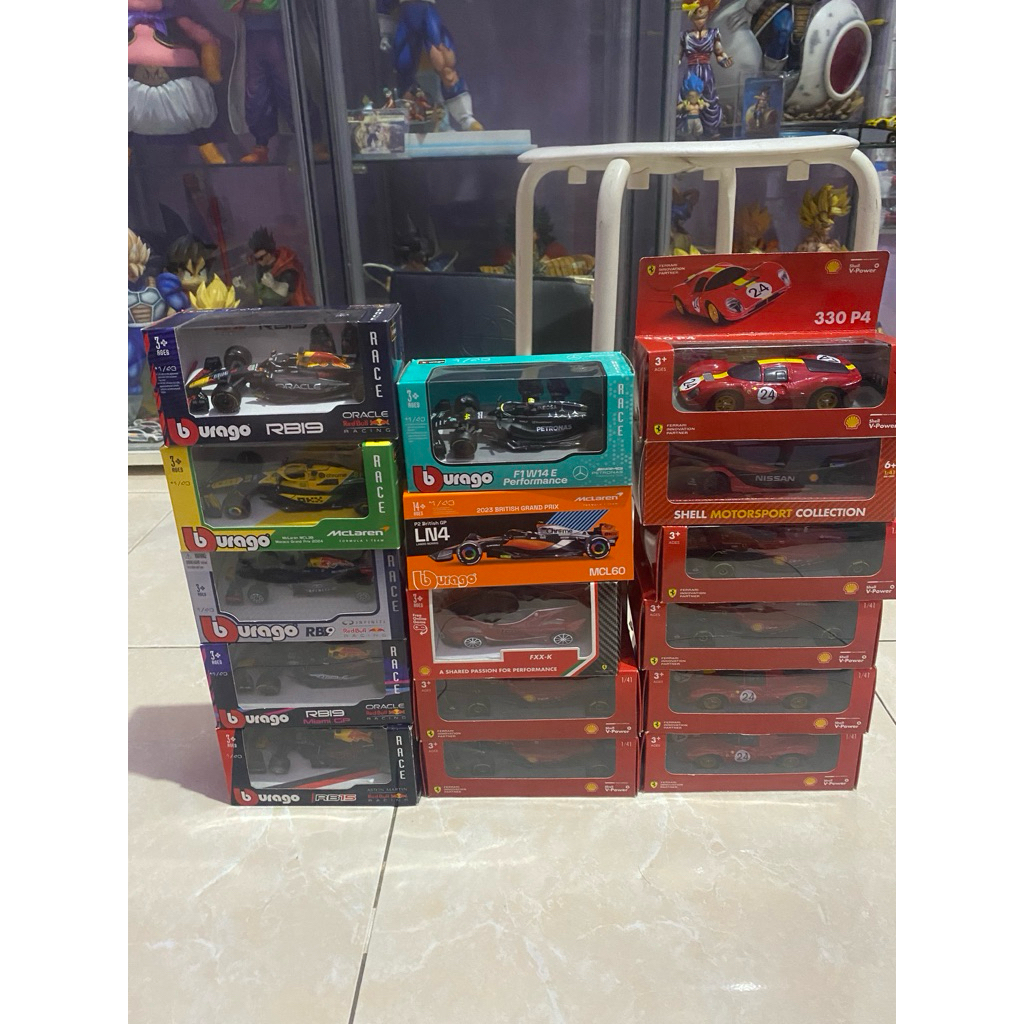 Ferrari F1-75 Diecast Shell Burago