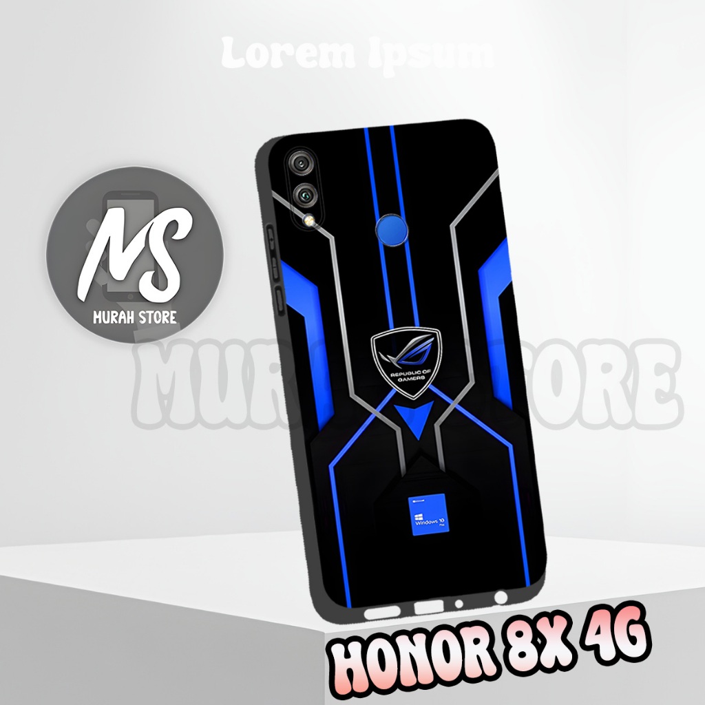 MS18/ Softcase Karet HONOR 8X / Motif Aesthetic / Case HONOR 8X / Silikon HONOR 8X