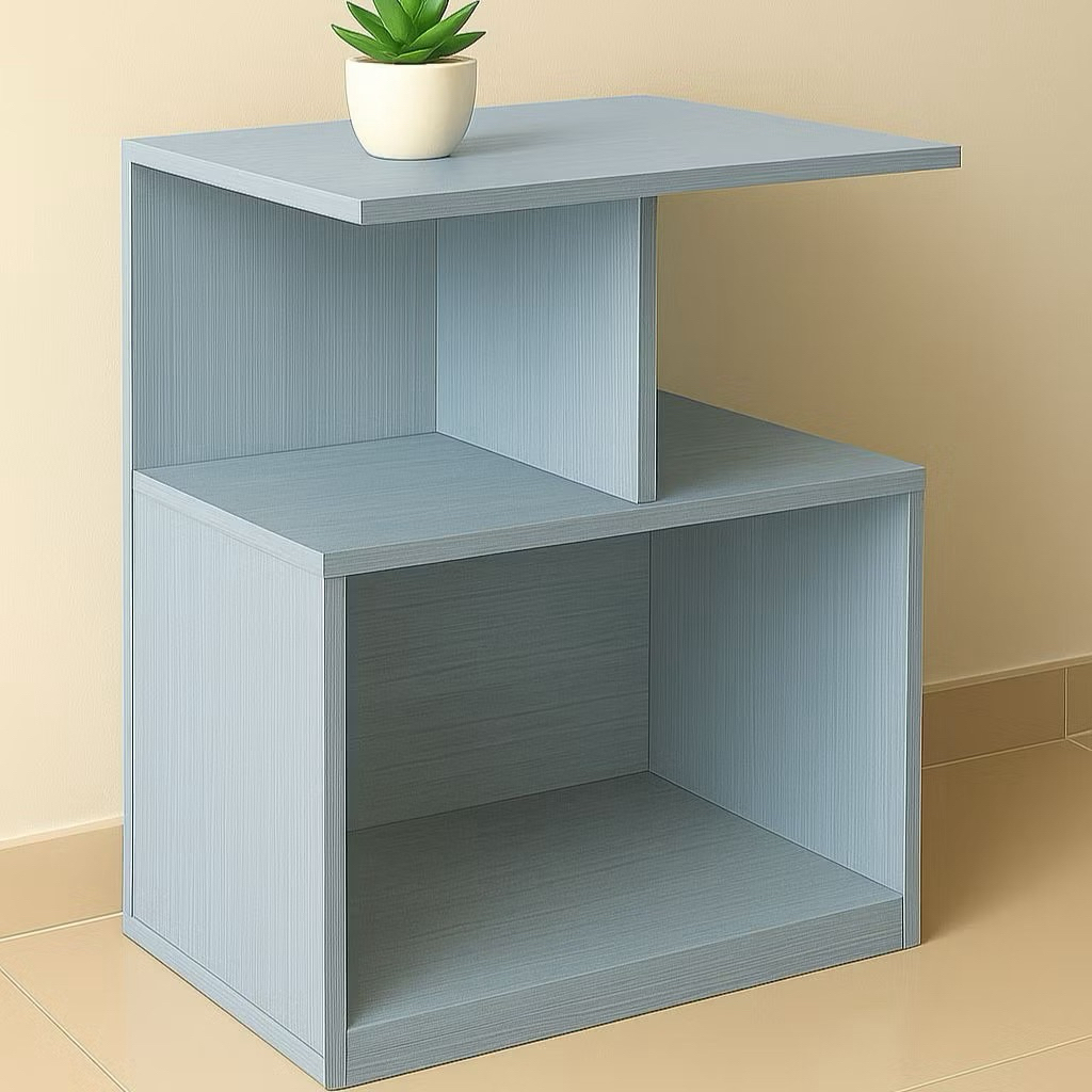 Meja Samping Minimalis – Meja Nakas Multifungsi 35×30×55 cm – Furniture Rumah Modern