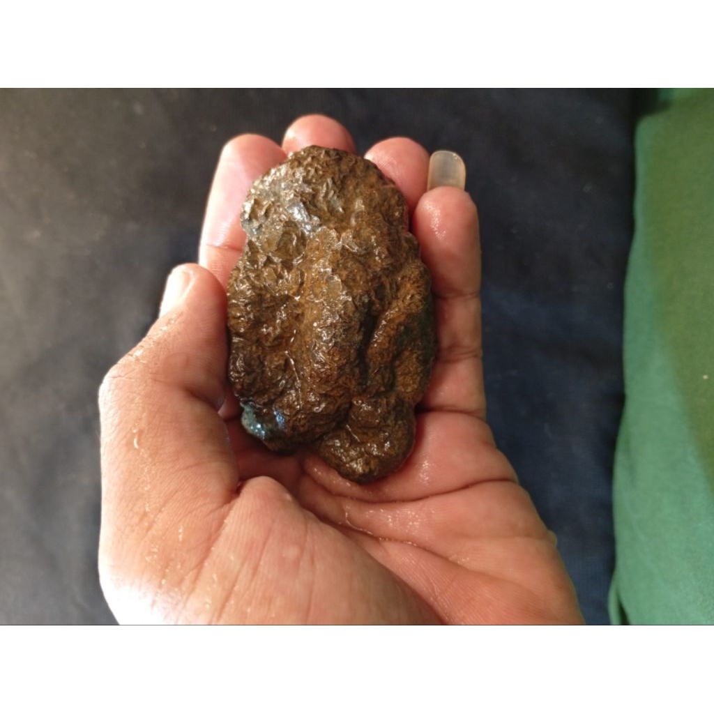 natural temuan alam batu badar emas(emas semeru) 24C