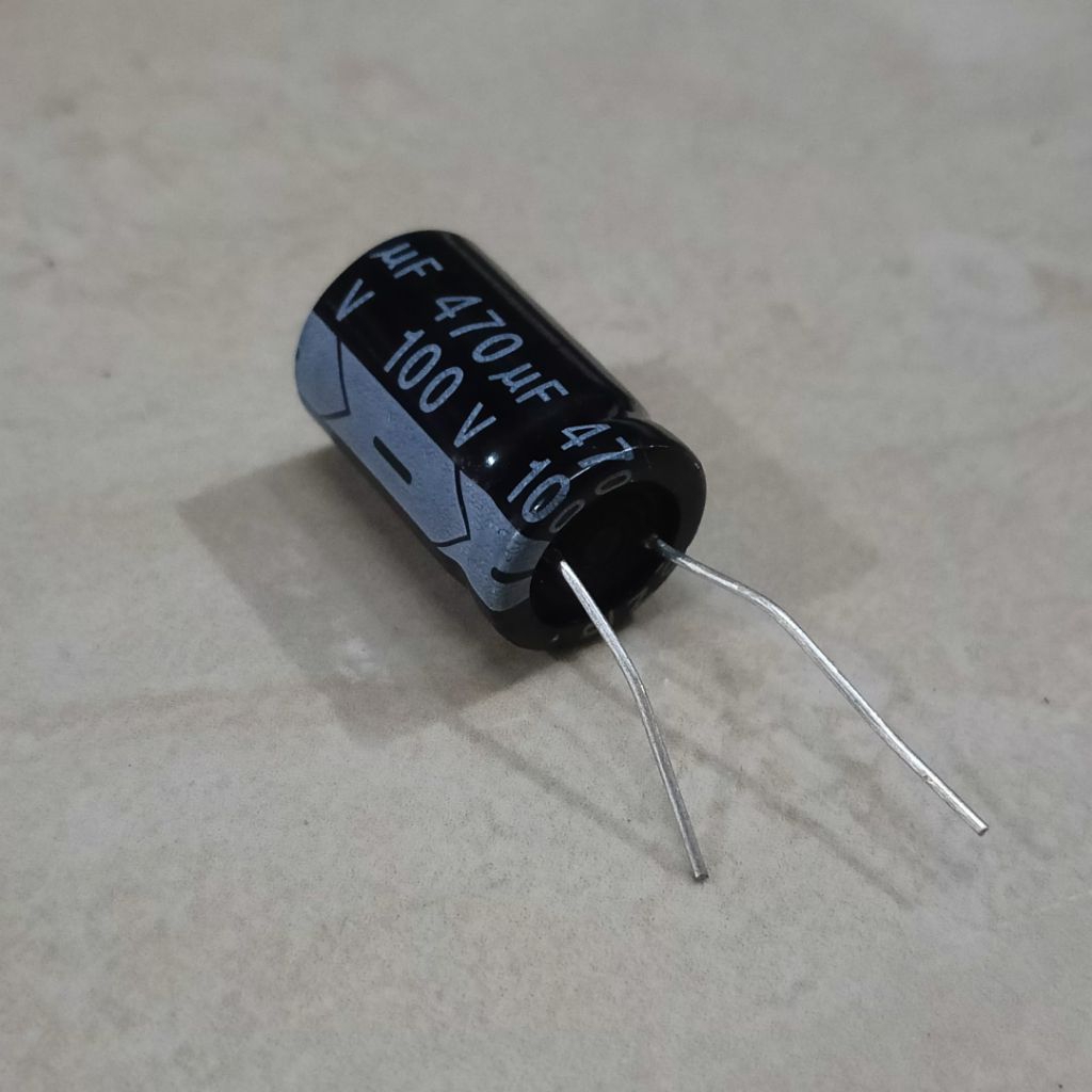 elco 470UF 100V Original Capasitor 470uf 100v Original Chongx Vent