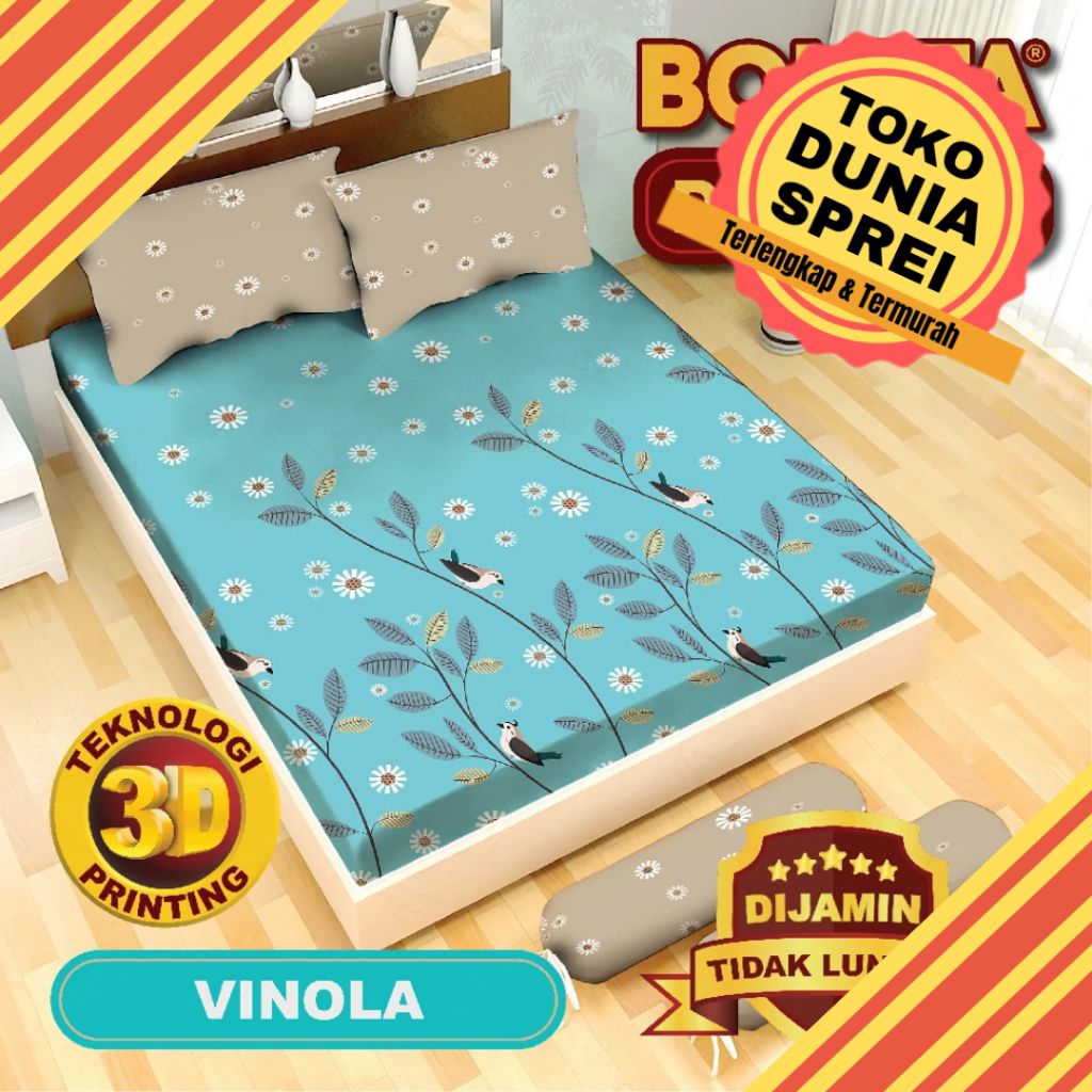 Sprei Bonita 120x200 Motif Vinola