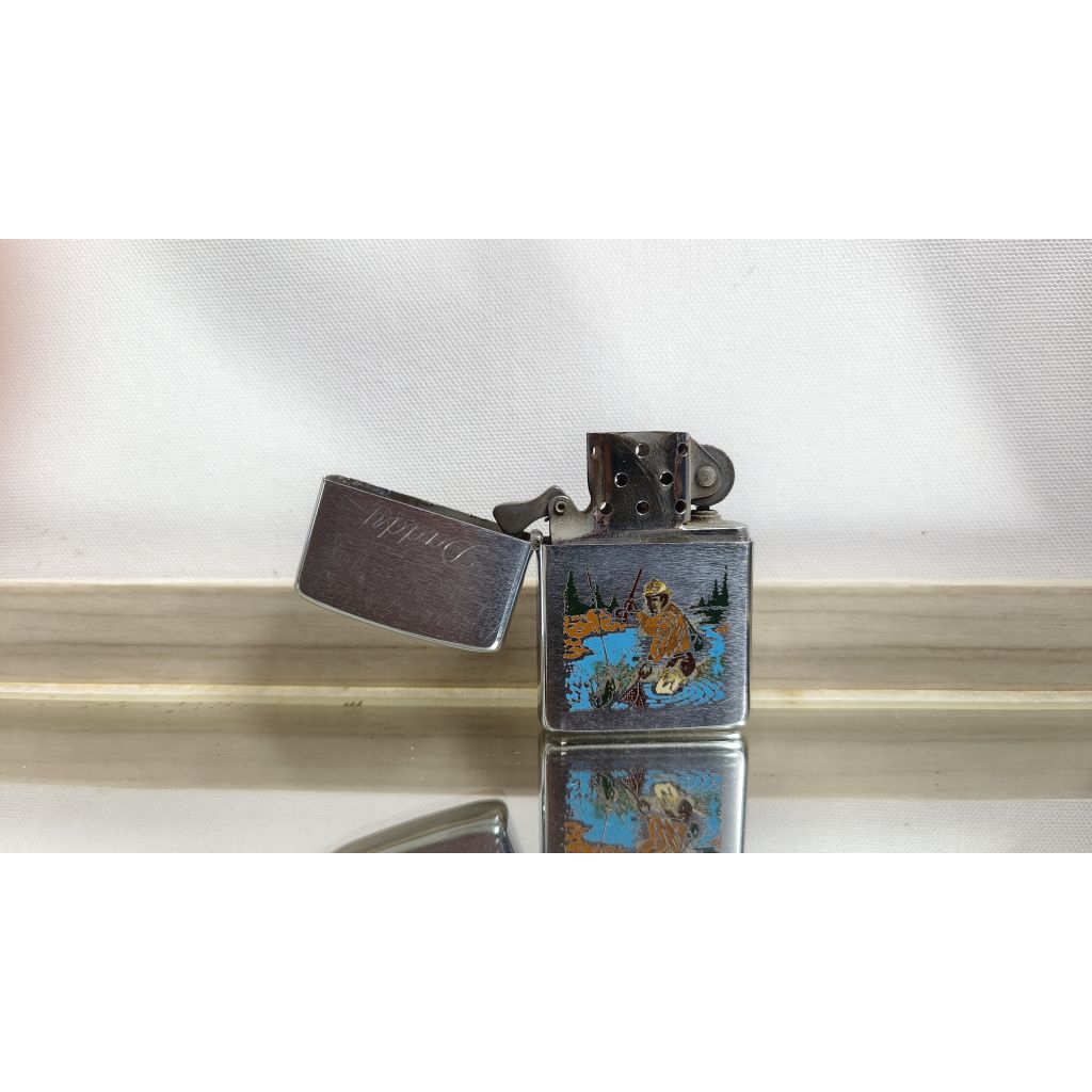 Zippo Sports Series - Fly Fisherman 1980