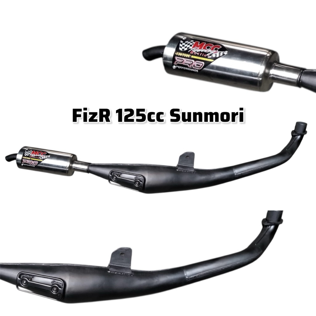 Knalpot MCC Racing Muffler Solo FizR 125cc Sunmori