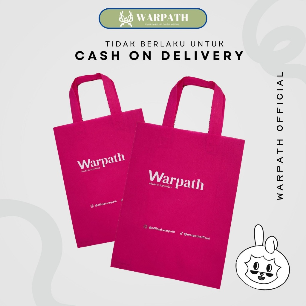 WARPATH - Exclusive Totebag Tas Kain Belanja / Warpath