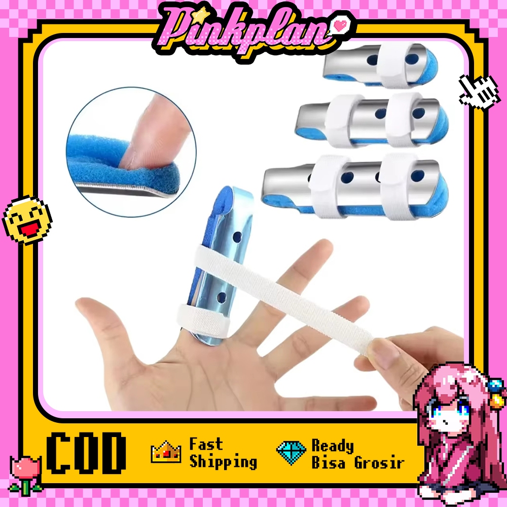 Finger Splint Pelindung Jari Plat Alumunium Finger Splint Trigger Finger Brace Finger Corrector