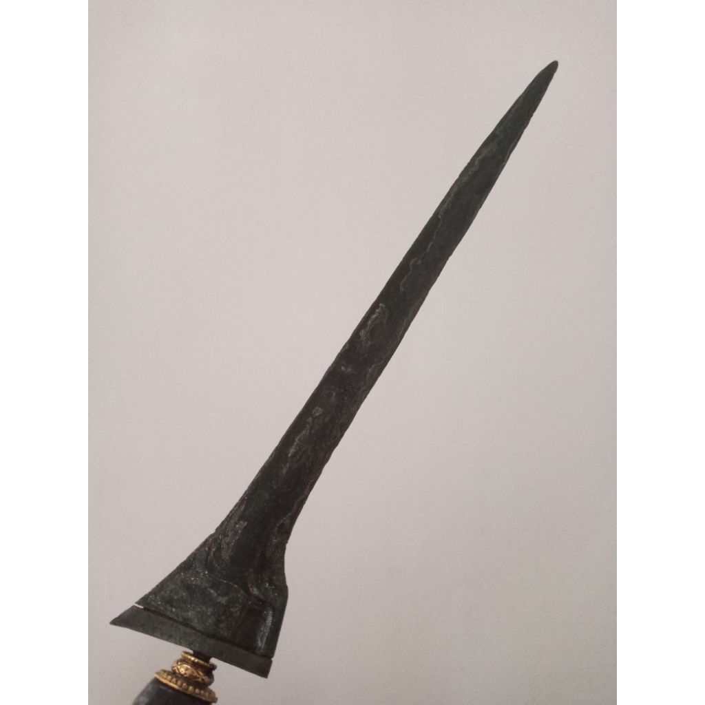 Keris Tilam Upih Pamor Kolo Cokro & Gumbolo Geni (sepuh)