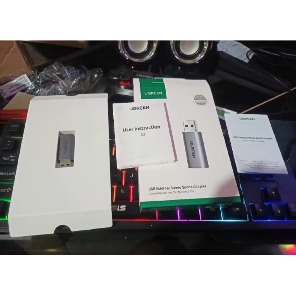 SOUNDCARD UGREEN USB