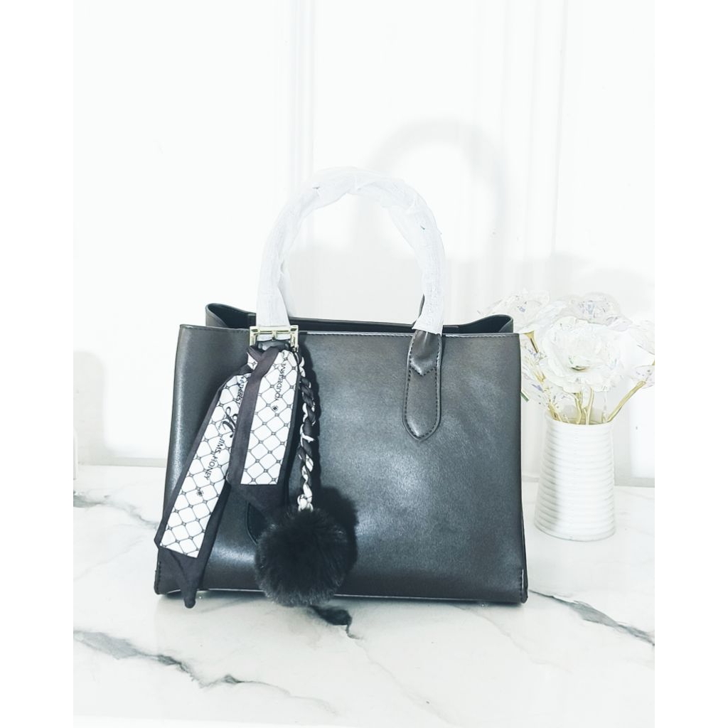 Jims Honey Clara Bag JH-367 - Tas Selempang Wanita Shoulder Bag Rantai Elegant Simple Minimalis Orig
