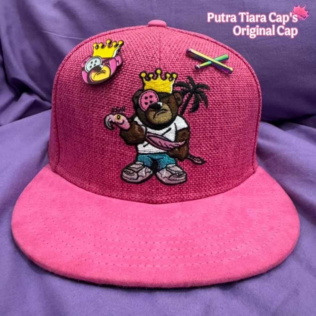 New Era Cap × Justfitteds Berlin Bear Flamingo 59FIFTY Size 7 1/8