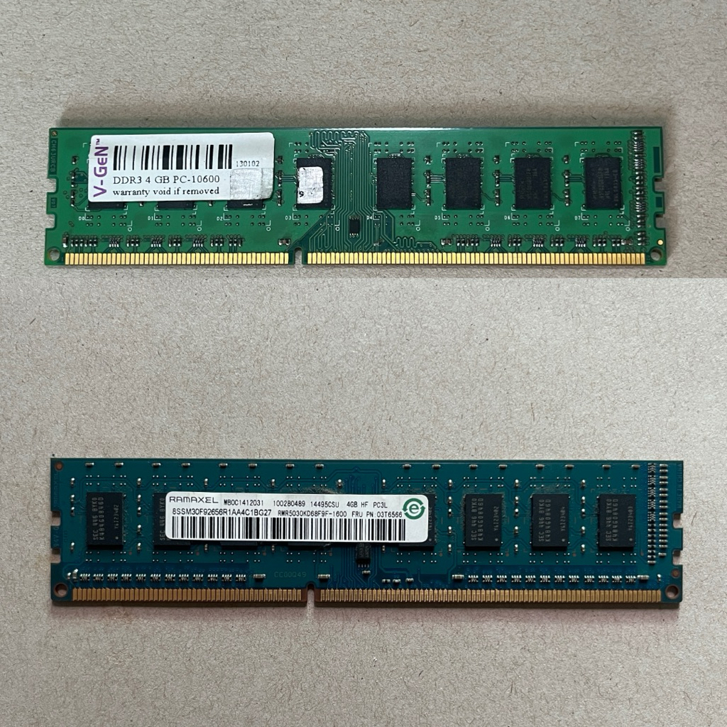RAM DDR3 4GB V-Gen / Ramaxel