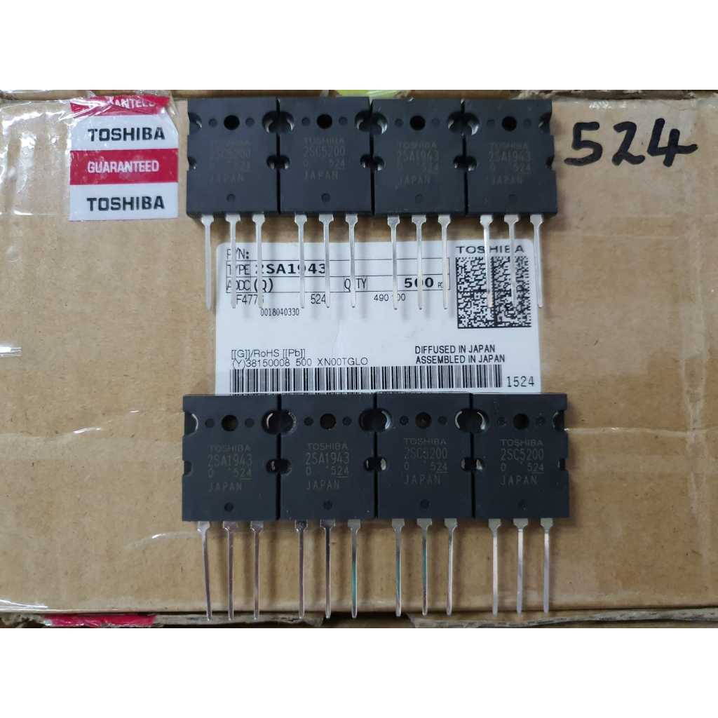 TRANSISTOR THOSIBA A1943-C5200 LOT 524