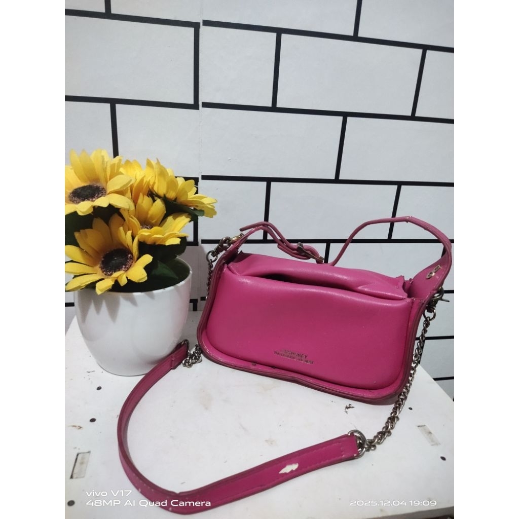 TAS JIMSHONEY PRELOVED WARNA PINK