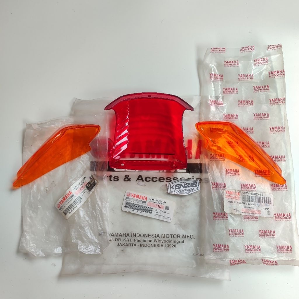 Mika Mica Kaca Lampu Stop Rem belakang Sein Belakang Nouvo lele Original YGP 5LW-H4721-00