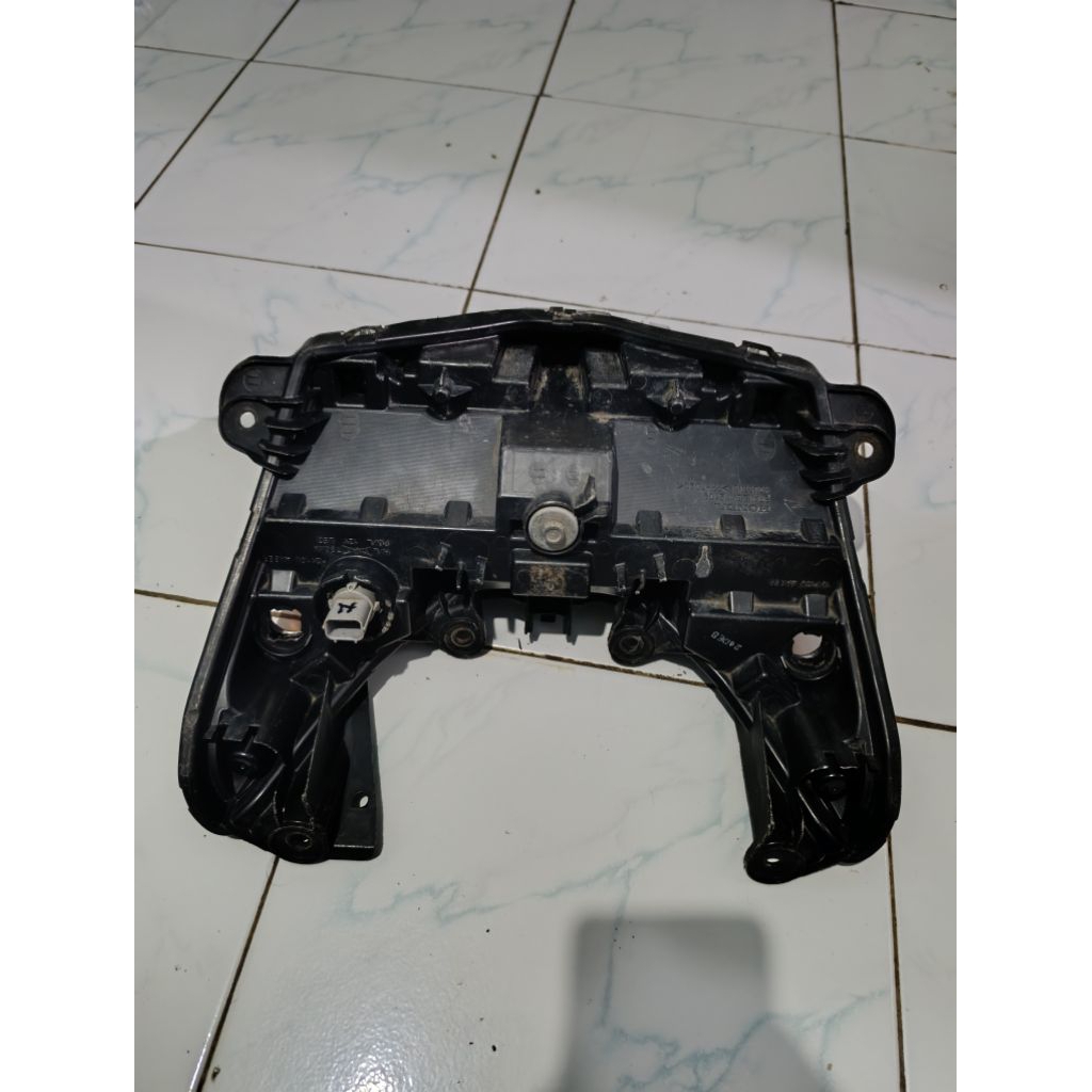 headlamp reflektor lampu depan honda vario 110 FI LED esp & non esp soket 7 & soket 3 custom bleck o