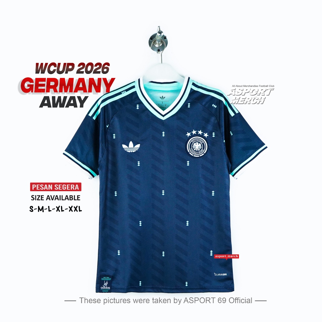 JERSEY JERMAN AWAY PILDUN 2026 JERMAN AWAY WCUP 2026