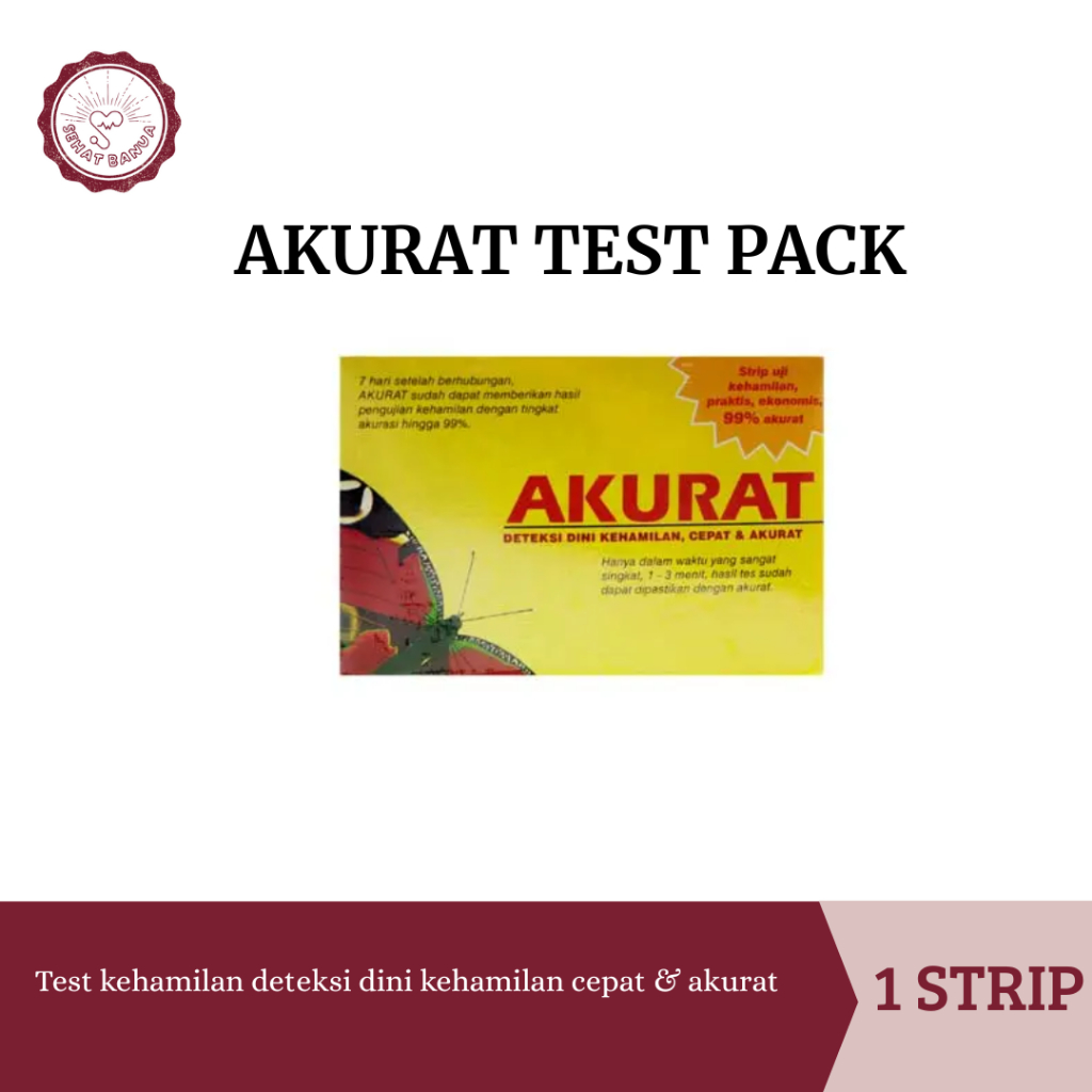 Akurat Test Pack - Test Kehamilan Instant - Test Pack