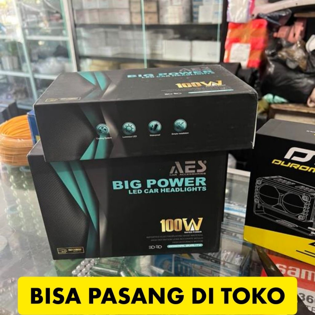 Headlamp LED Toyota Agya Avanza Veloz Calya Corolla Dyna Etios Valco FJ Cruiser Hiace Premio Hilux R