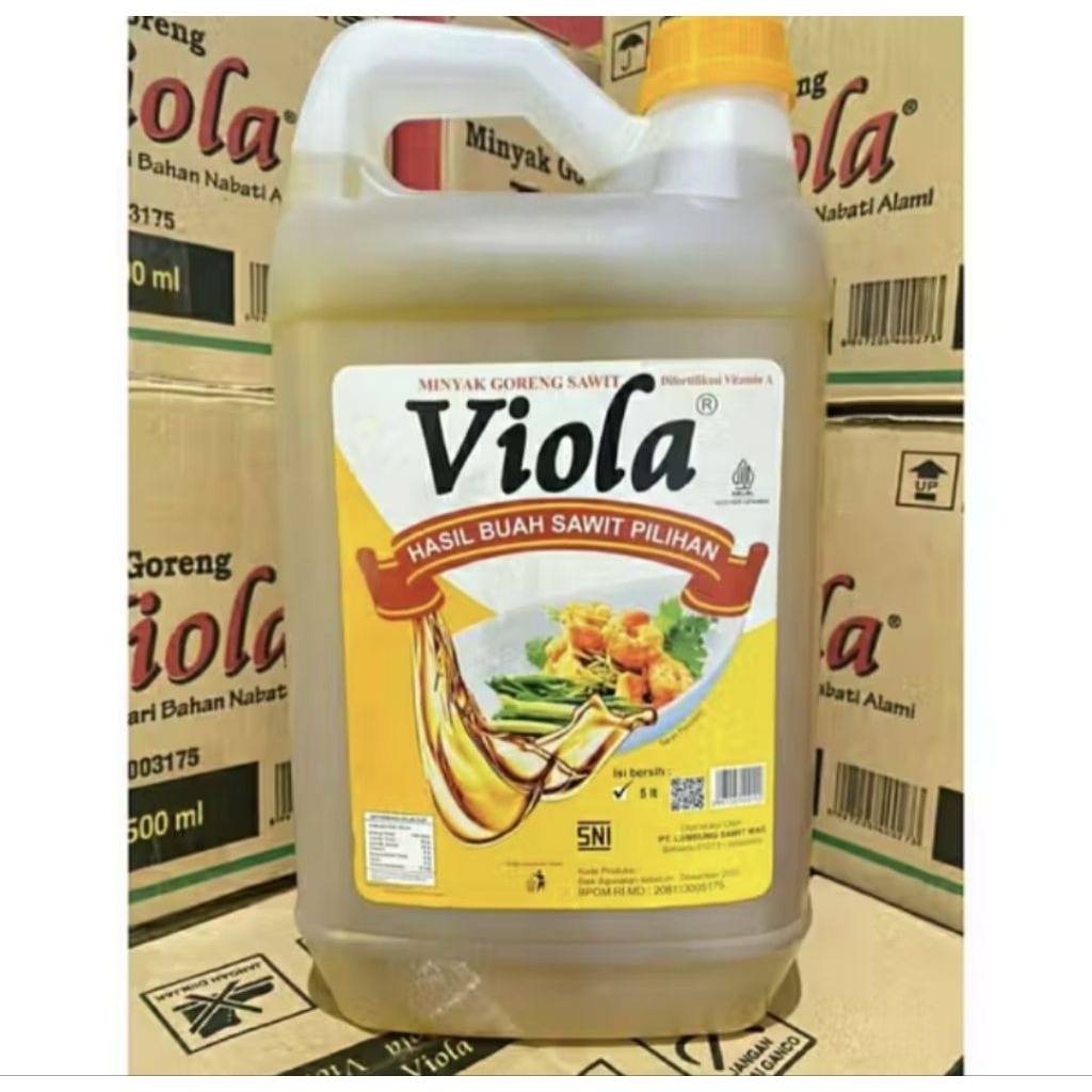 1DUS MINYAK GORENG VIOLE 4JIRIGEN X 5LITER